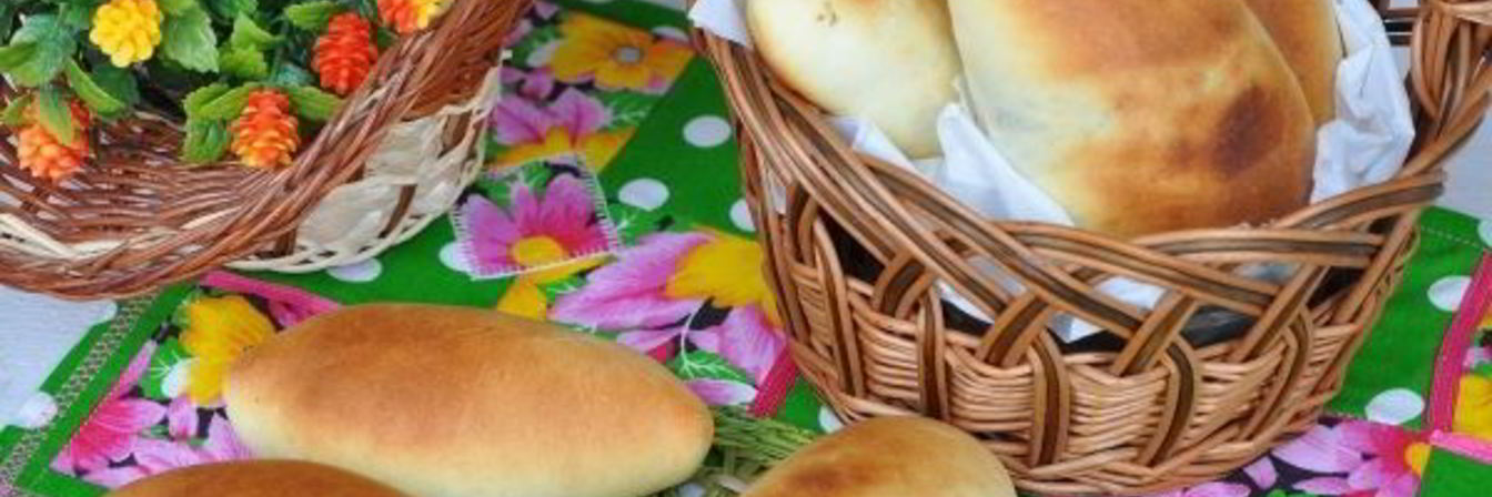 Пирожки с говяжьей печенью и капустой