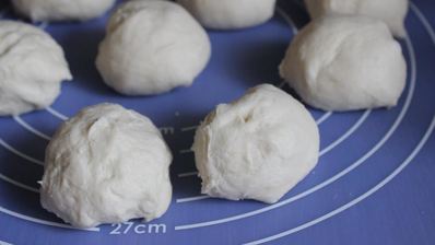 пирожки с гречкой, беконом и яйцом