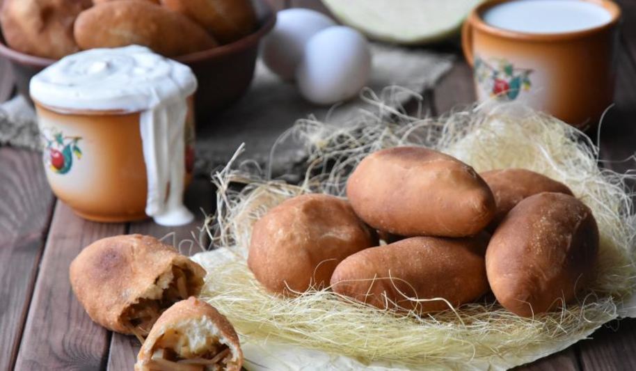 Рецепт пирожков с капустой и яйцом на заварном тесте