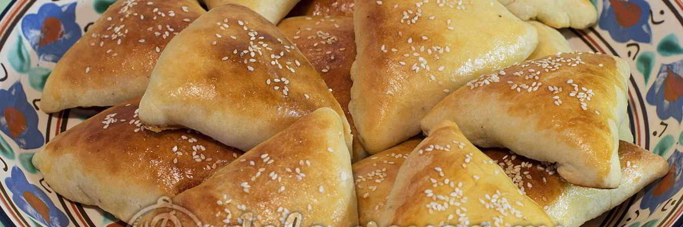 Пирожки с капустой и яйцом в духовке