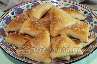 Пирожки с капустой и яйцом в духовке