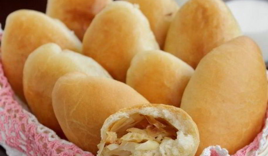 Рецепт пирожков с капустой постные