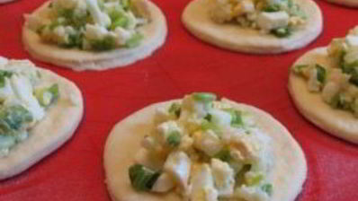 пирожки с рисом и яйцом