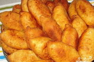 Пирожки с яйцом и мясом