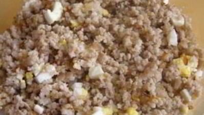 пирожки с яйцом и мясом