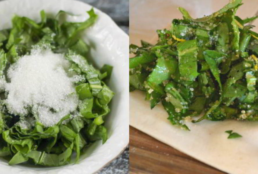 Пирожки со щавелем