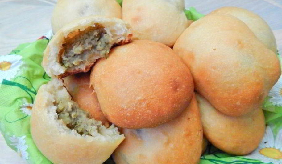 Рецепт постных пирожков с чечевицей и картофелем