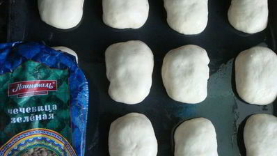 постные пирожки с чечевицей и картофелем