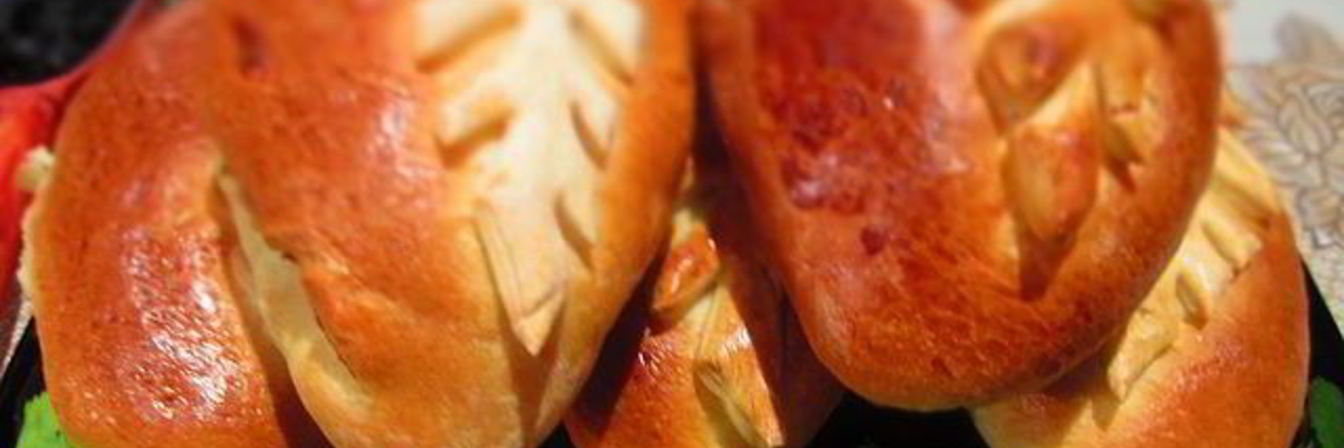 Постные пирожки с грибами