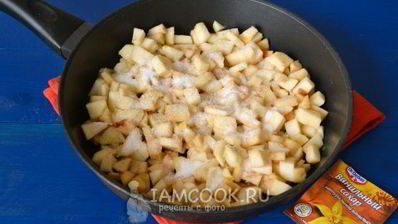 постные пирожки с яблоками