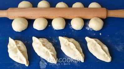 постные пирожки с яблоками