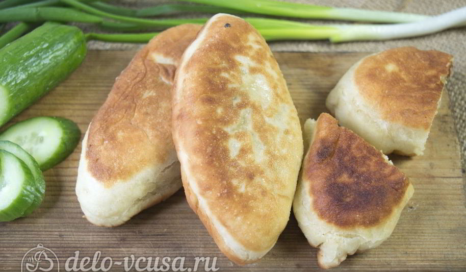 Рецепт жареных пирожков с начинкой