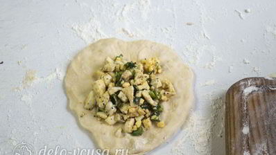 жареные пирожки с начинкой