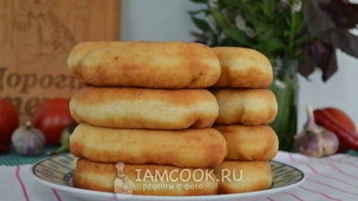 жареные пирожки с яйцом и рисом