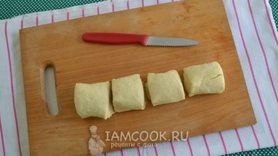 жареные пирожки с яйцом и рисом