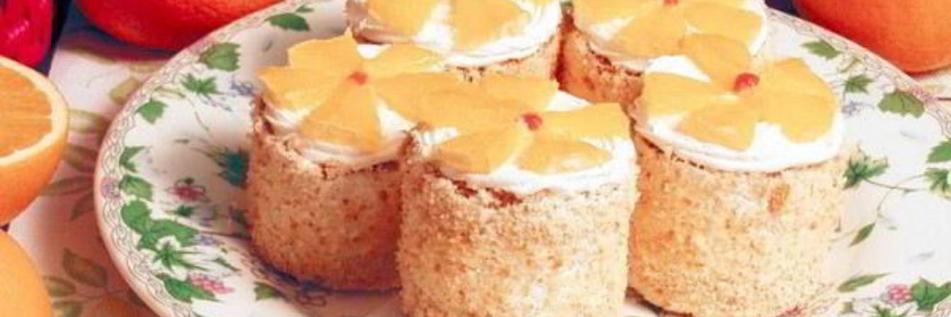 Бисквитные пирожные