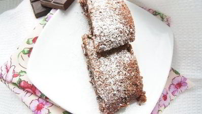 брауни из красной фасоли