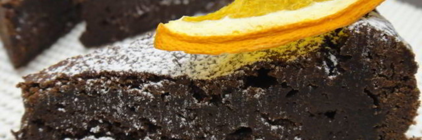 Брауни с апельсином