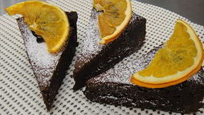 брауни с апельсином