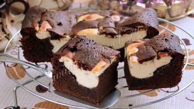 брауни с творогом