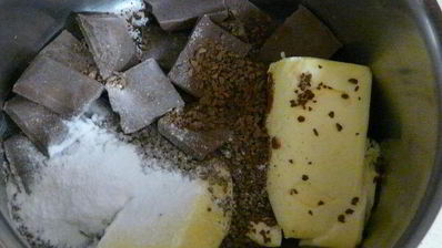 кофейно-ореховые брауни