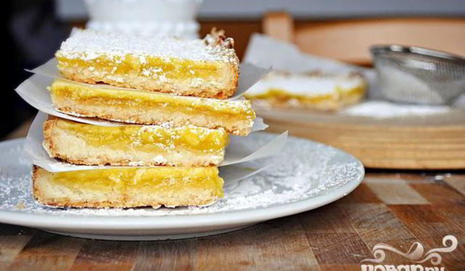 Рецепт лимонно-кокосовых пирожные