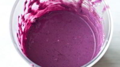 мраморные брауни с сырно-черничной прослойкой