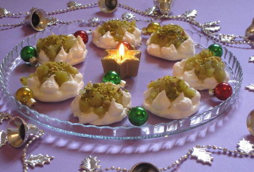 Пирожное-безе Загадочный поцелуй