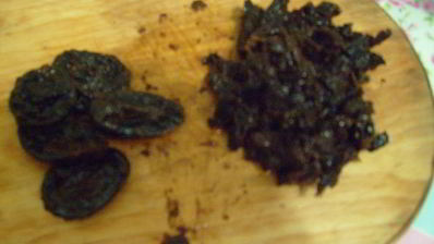 пирожное черносливка