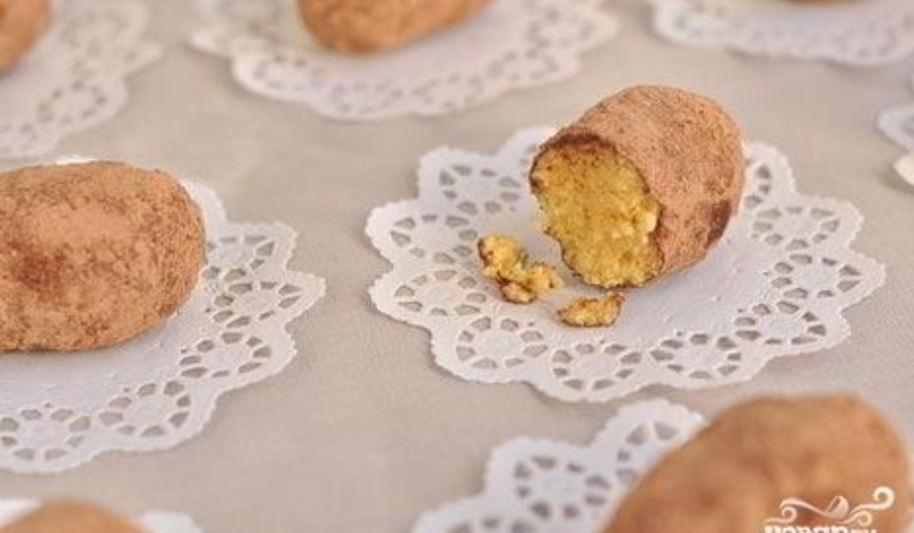 Рецепт пирожного картошка без печенья