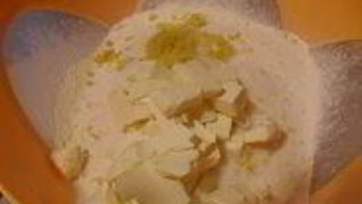 пирожные лимонные квадратики