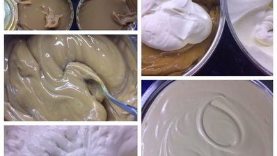 пирожные маковые с кофейным кремом