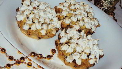 пирожные новогодний десерт