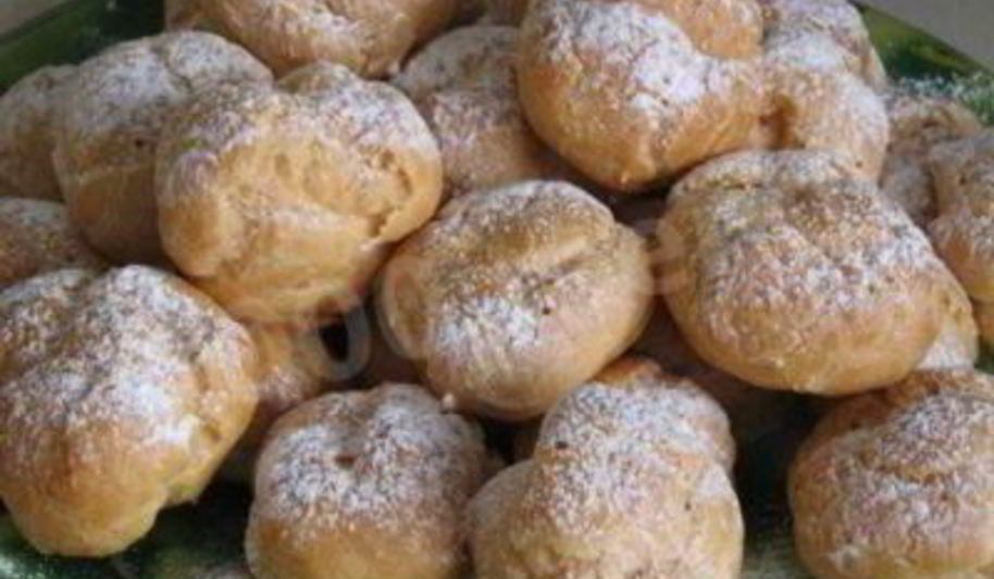 Рецепт пирожных заварных