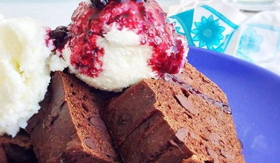 Рецепт протеинового брауни с авокадо