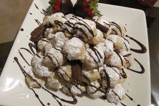 Слоеные мини-пирожные