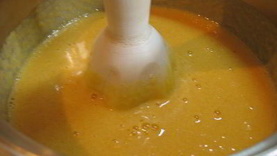 тыквенно-шоколадные пирожные