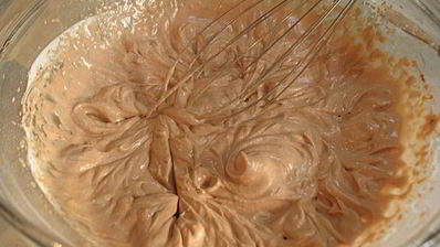 тыквенно-шоколадные пирожные