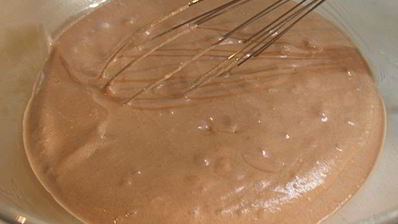 тыквенно-шоколадные пирожные