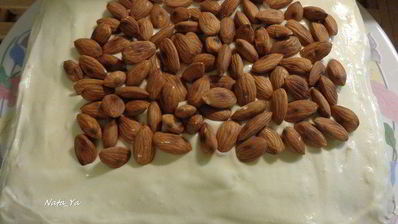 тыквенные пирожные с миндалем и соленой карамелью