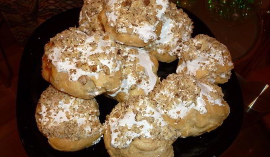 Рецепт заварного пирожного классического