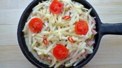 ленивая пицца