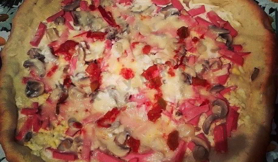 Рецепт нежной пиццы