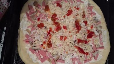 нежная пицца