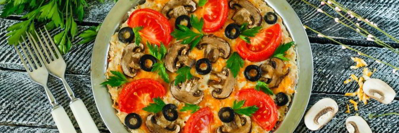 Пицца без муки