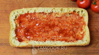 пицца из хлеба