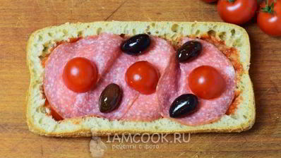 пицца из хлеба