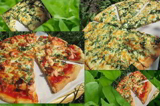 Пицца Красное и белое