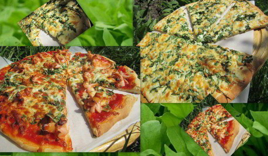 Рецепт пиццы красное и белое