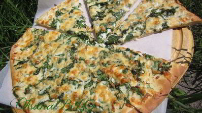 пицца красное и белое